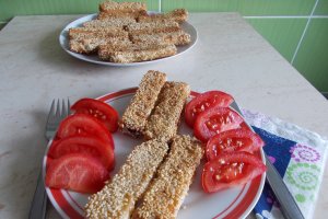 Aperitiv friganele cu susan