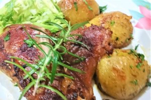  Pulpa  de miel cu oregano si cartofi -1200