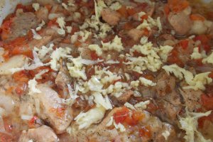 Ostropel moldovenesc, din carne de porc