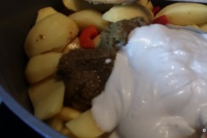 Muschiulet de porc cu curry verde