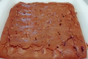 Desert negresa cu zmeura