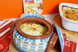 Cartofi gratinati