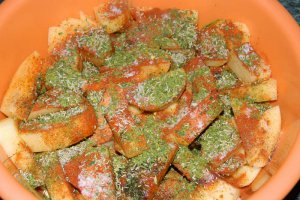 Cartofi delicati la cuptor