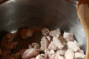 Gulas unguresc cu carne de porc