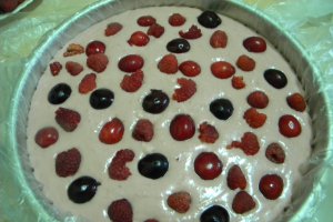 Tort cu zmeura