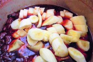 Dulceata proaspata de capsuni cu banane