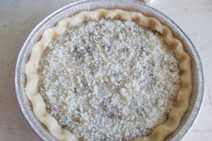 Tarta cu ciuperci si carne tocata
