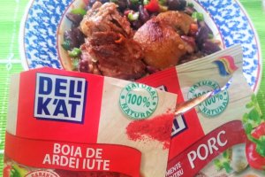 Ciolan cu fasole boabe rosie