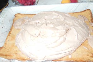 Desert prajitura cu zmeura