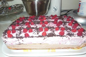 Desert prajitura cu zmeura
