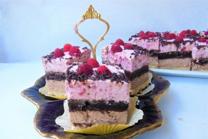 Desert prajitura cu zmeura