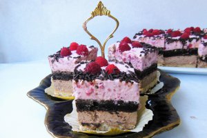Desert prajitura cu zmeura