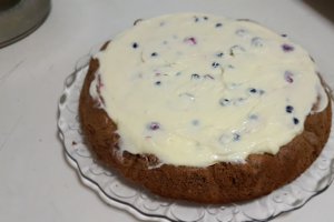 Desert tort Krem a la Krem cu zmeura si afine
