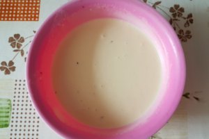 Escalop de porc in sos de mustar