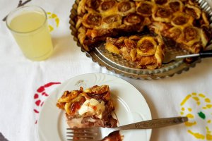 Desert tarta cu mere si scortisoara