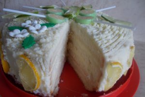 Desert tort cu crema de lamaie