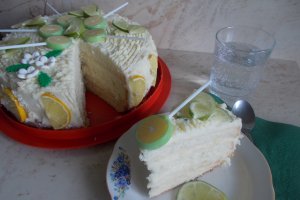 Desert tort cu crema de lamaie