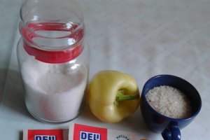 Orez picant cu pulpa de manzat