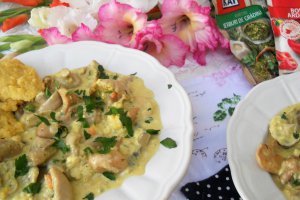 Ciuperci de padure cu smantana