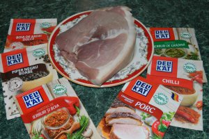 Jambon marinat la cuptor