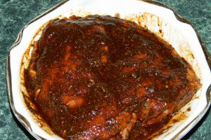 Jambon marinat la cuptor