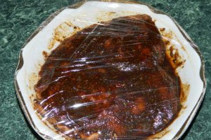 Jambon marinat la cuptor