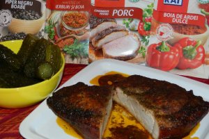 Jambon marinat la cuptor