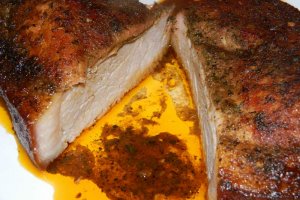 Jambon marinat la cuptor