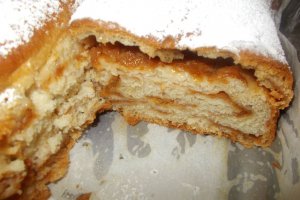 Desert strudel de post cu mere de vara
