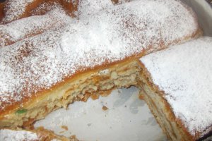 Desert strudel de post cu mere de vara