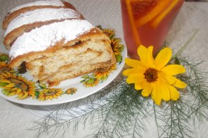 Desert strudel de post cu mere de vara