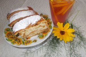 Desert strudel de post cu mere de vara
