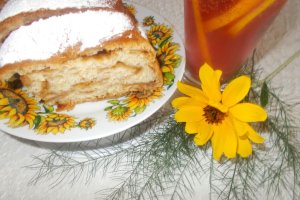 Desert strudel de post cu mere de vara