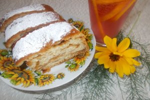 Desert strudel de post cu mere de vara