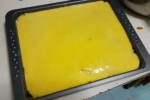 Desert prajitura turnata cu mere de vara