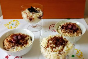 Desert orez cu lapte, cremos si aromat