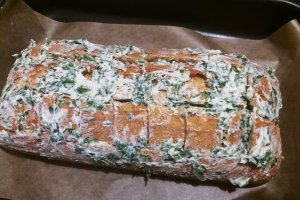 Aperitiv ciabatta cu unt si mozzarella