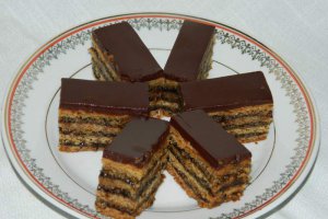 Desert prajitura Zserbo Szelet - Greta Garbo