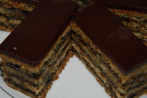 Desert prajitura Zserbo Szelet - Greta Garbo