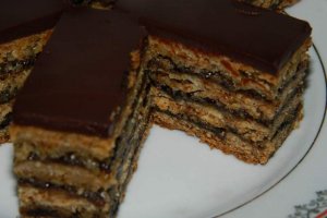 Desert prajitura Zserbo Szelet - Greta Garbo