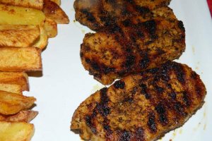 Cotlet marinat la gratar