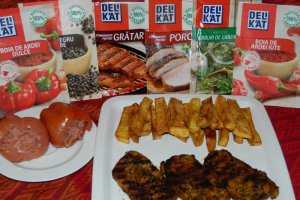 Cotlet marinat la gratar