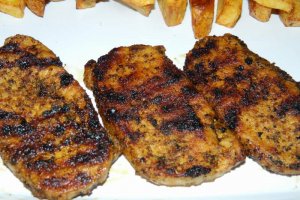 Cotlet marinat la gratar