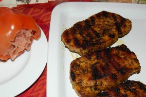 Cotlet marinat la gratar