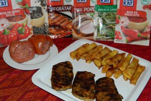 Cotlet marinat la gratar