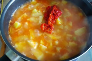 Tocanita de legume, de post