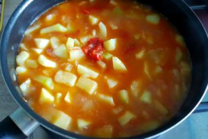 Tocanita de legume, de post
