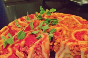 Tort Paccheri cu carne
