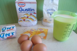Crema mousseline, pentru prajituri si torturi