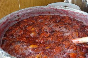 Gem de prune cu coaja